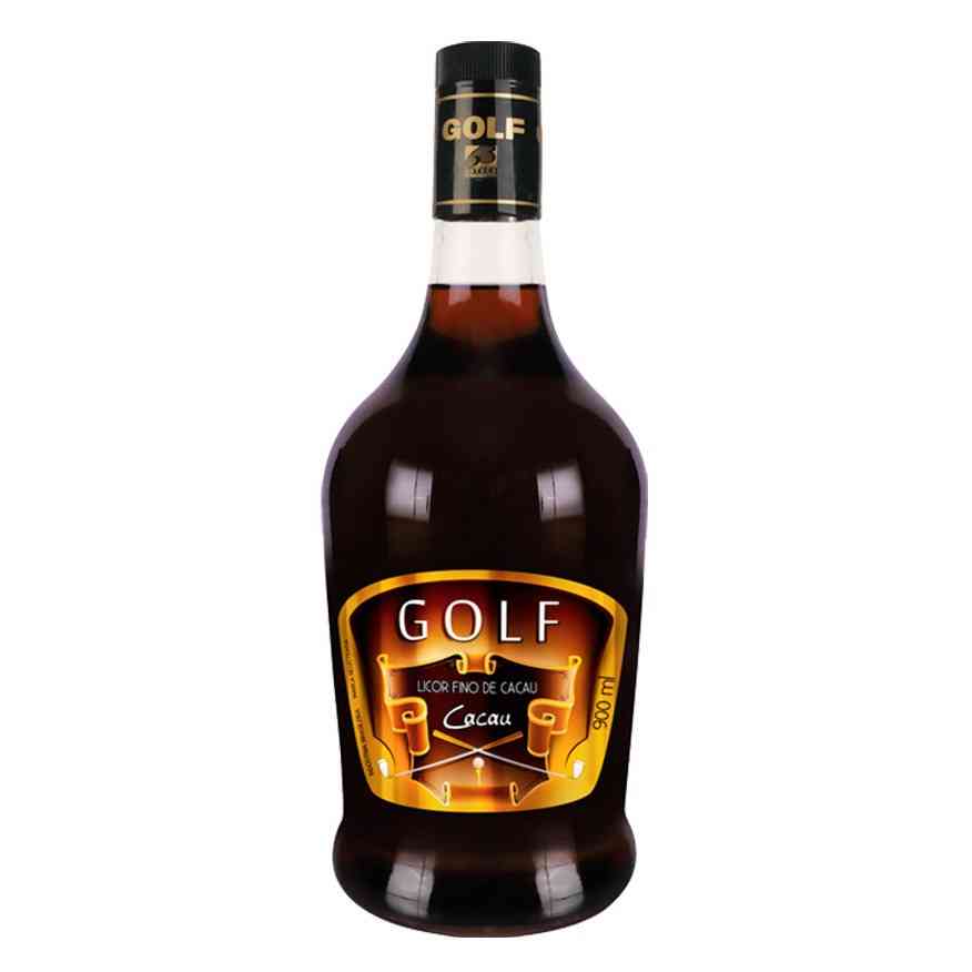 Mostrar detalhes de Licor Fino de Cacau 900 ml - GOLF Imagem de Licor Fino de Cacau 900 ml - GOLF